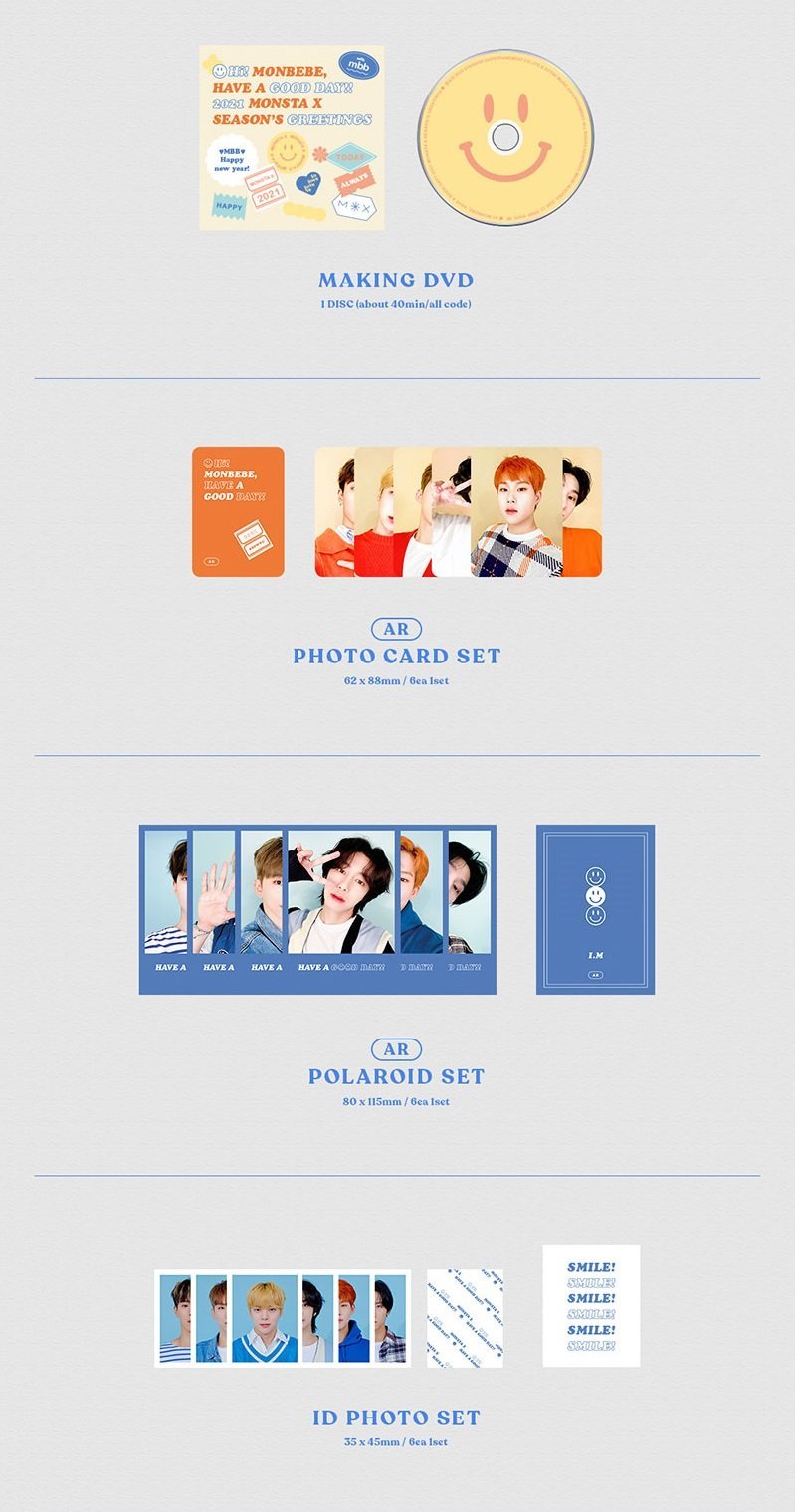 [PRE-ORDER] MONSTA X - 2021 SEASON'S GREETINGS