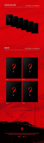 MONSTA X - 3RD FULL ALBUM [FATAL LOVE] [RANDOM]