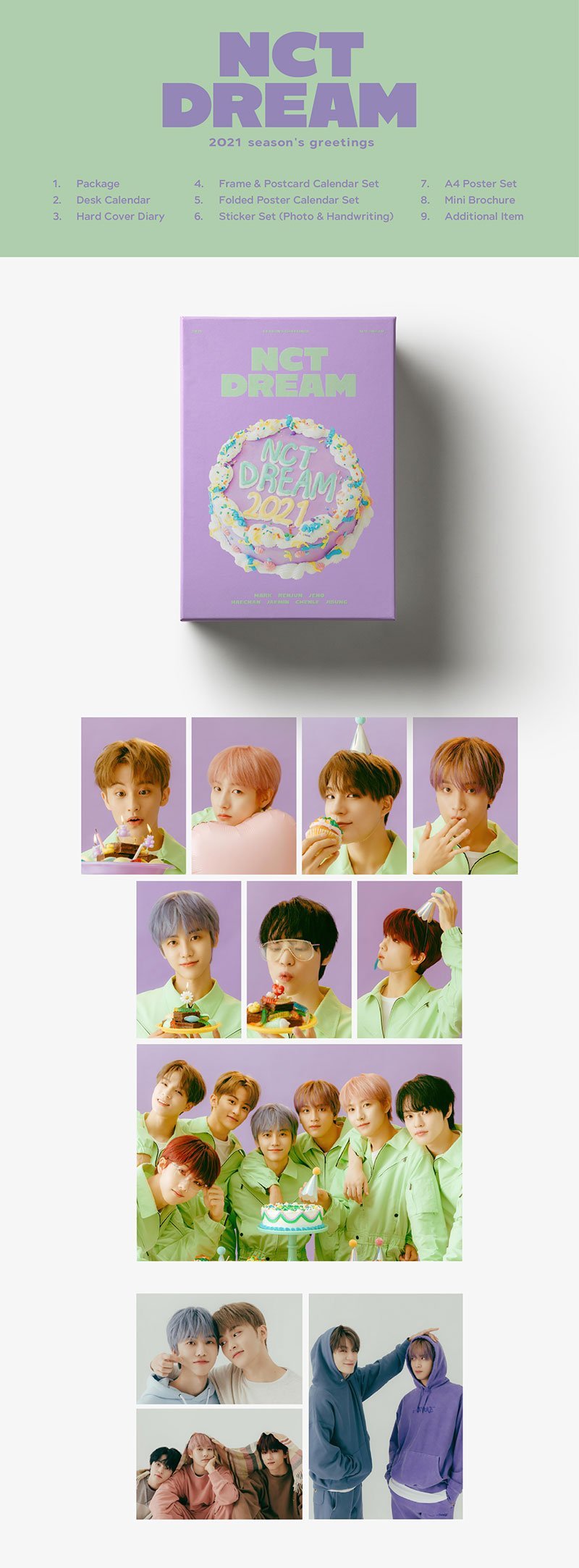 [PRE-ORDER] NCT DREAM - 2021 SEASON'S GREETINGS