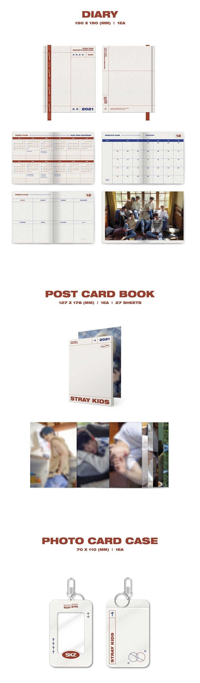 [PRE-ORDER] STRAY KIDS - 2021 SEASON'S GREETINGS