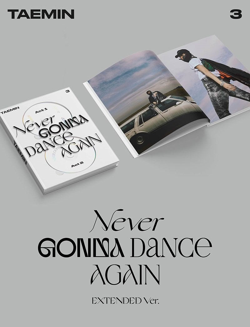 TAEMIN - 3RD FULL ALBUM [NEVER GONNA DANCE AGAIN] (EXTENDED VER.)