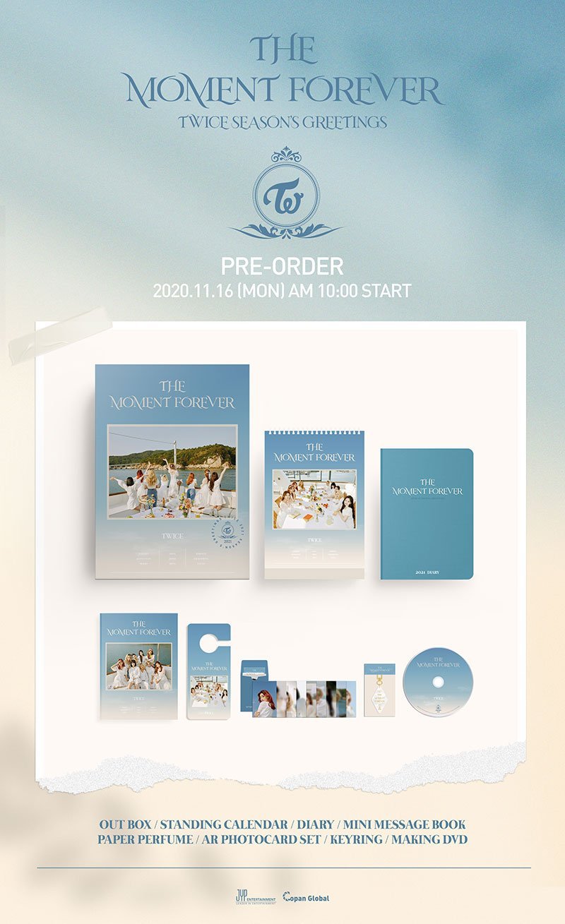 [PRE-ORDER] TWICE - 2021 SEASON'S GREETINGS [THE MOMENT FOREVER]