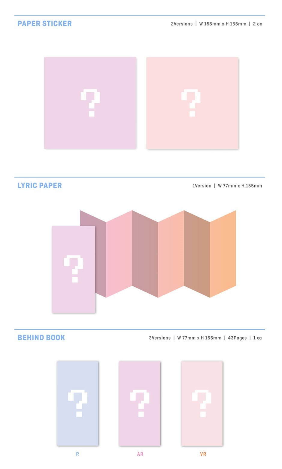 TXT 3RD MINI ALBUM - MINISODE1 : BLUE HOUR (RANDOM)