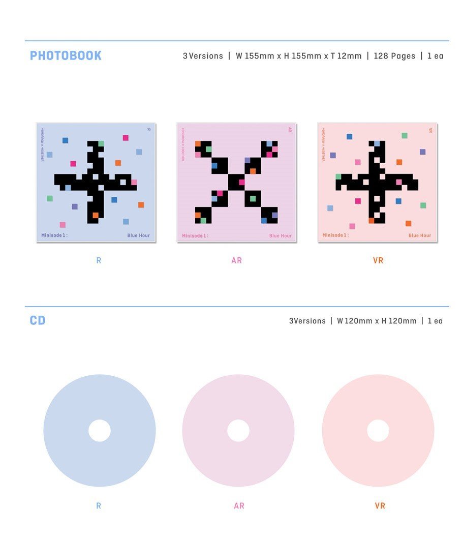 TXT 3RD MINI ALBUM - MINISODE1 : BLUE HOUR (RANDOM)