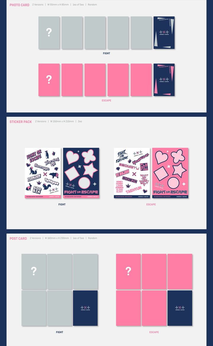 TXT THE CHAOS CHAPTER FIGHT OR ESCAPE [RANDOM]