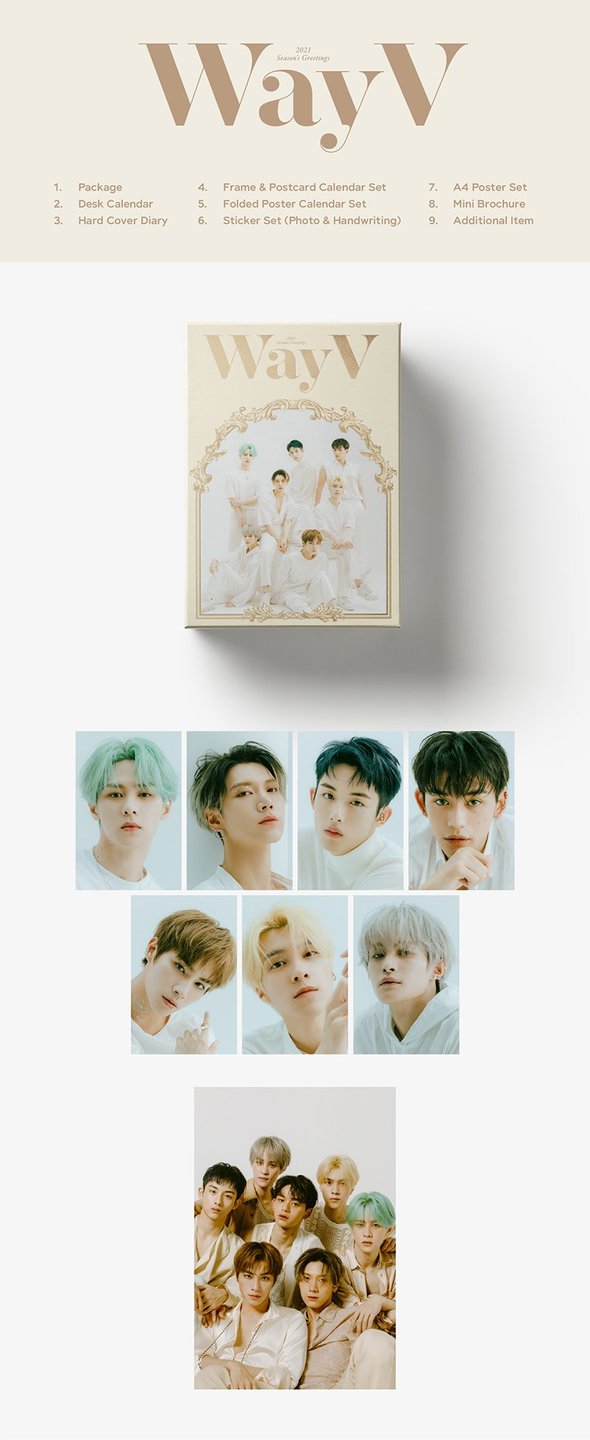 [PRE-ORDER] WAYV - 2021 SEASON'S GREETINGS