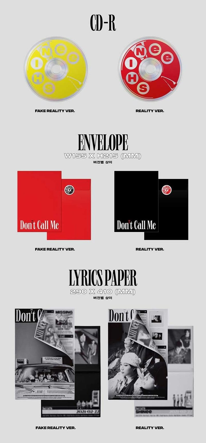 SHINEE - 7TH FULL ALBUM [DON'T CALL ME] (PHOTO BOOK VER.)