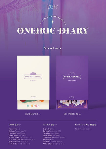 IZ*ONE - 3RD MINI ALBUM [ONEIRIC DIARY]