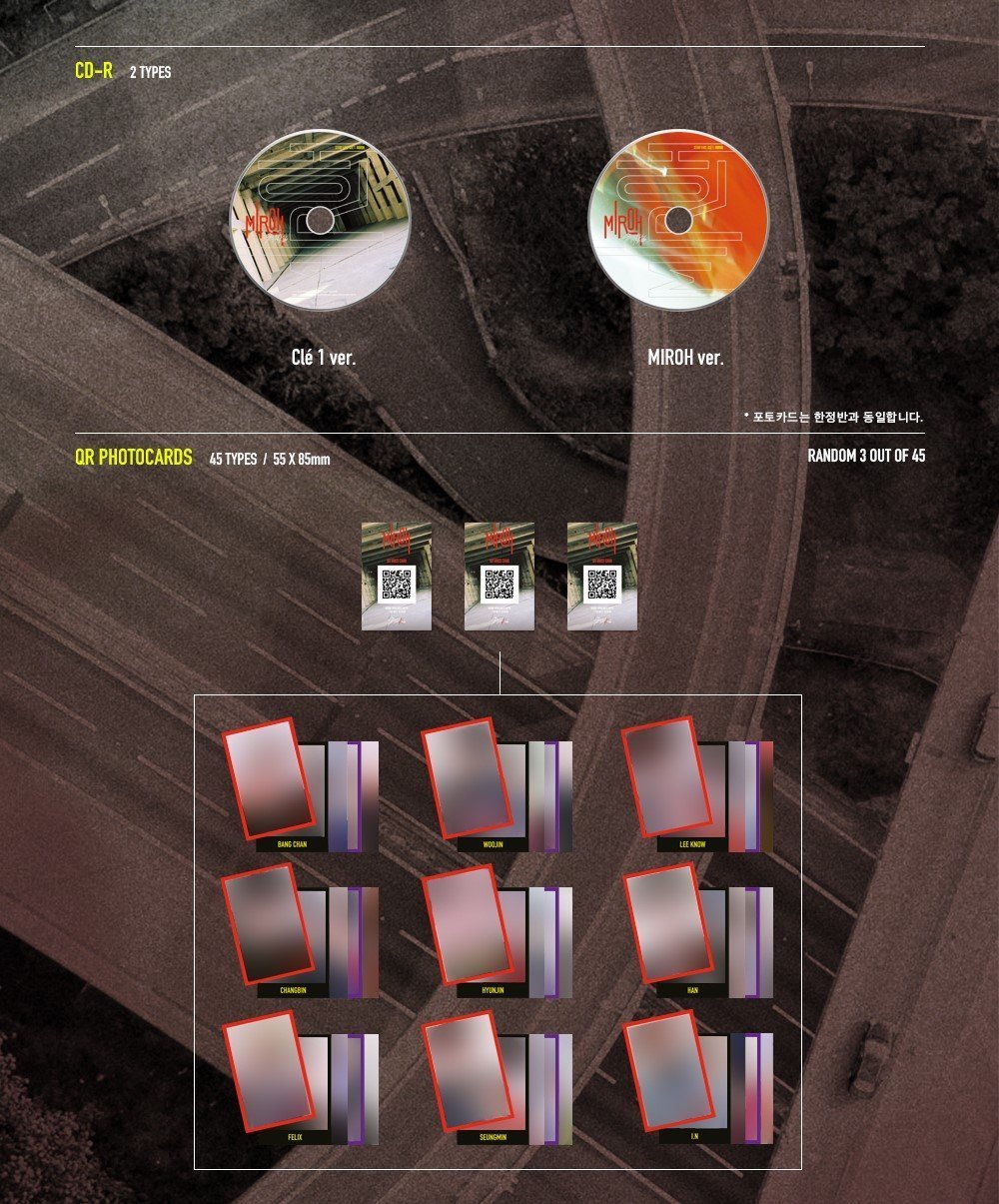 STRAY KIDS - MINI ALBUM - CLE 1 : MIROH