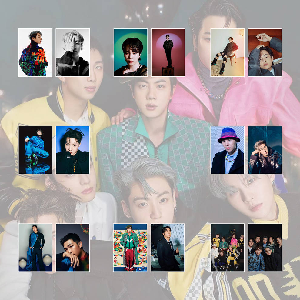 BTS GQ VOGUE STICKER POSTER (2PCS/SET)