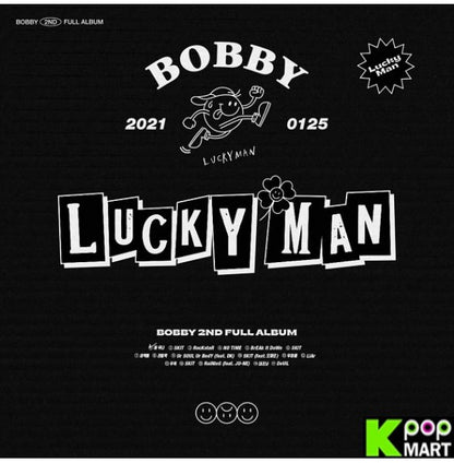 BOBBY (IKON) 2nd FULL ALBUM - LUCKY MAN (RANDOM)