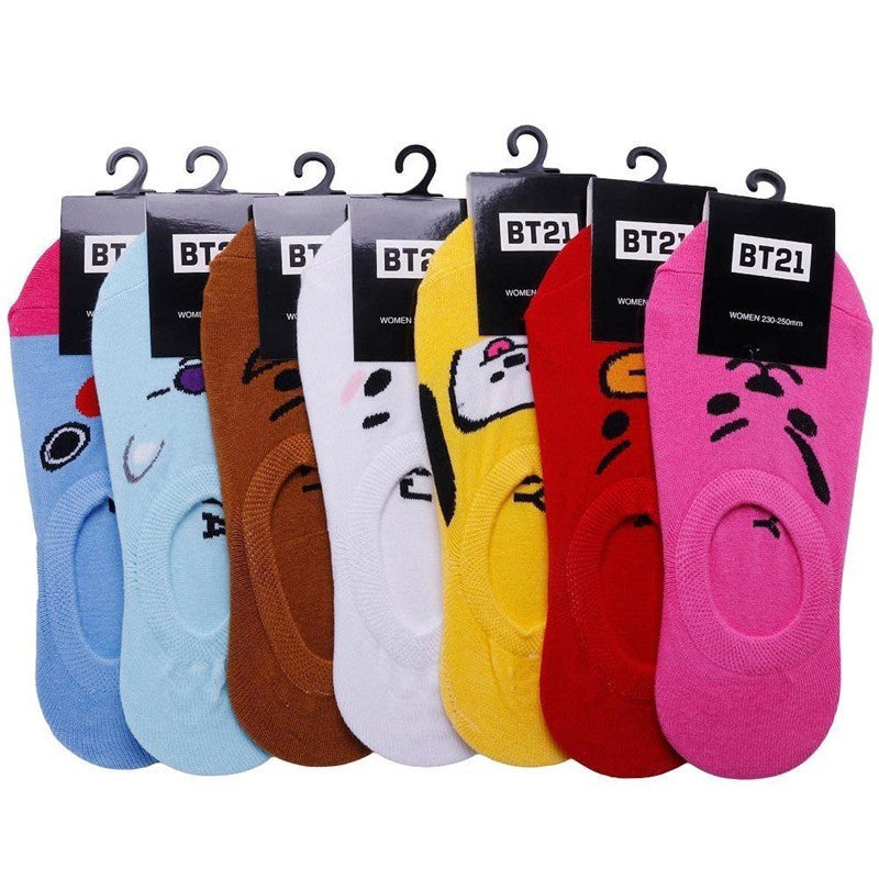 BT21 LOW-CUT ANKLE SOCKS