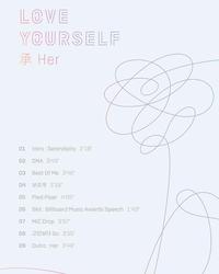 [BTS] 5TH MINI ALBUM - LOVE YOURSELF : HER 承 [RANDOM]