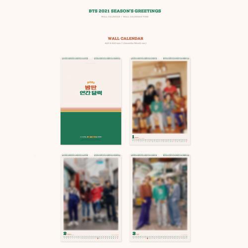 [PRE-ORDER] BTS 2021 Wall Calendar