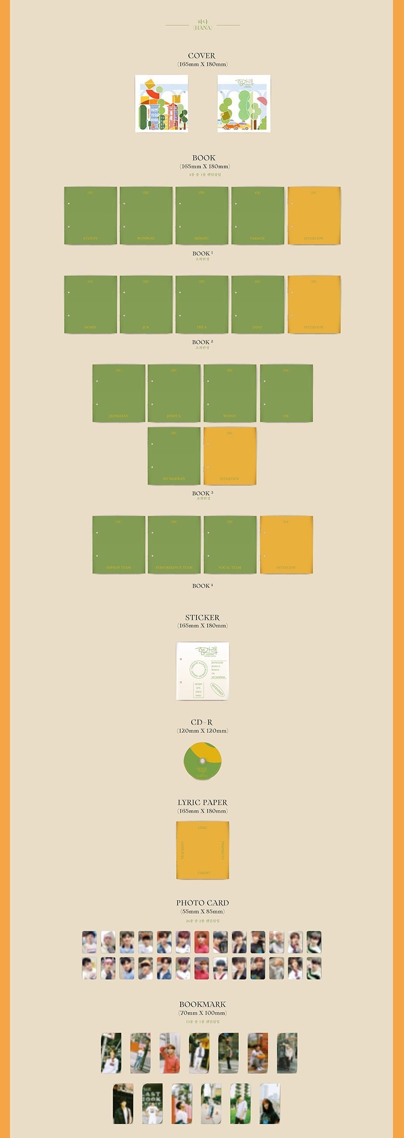 SEVENTEEN - 7TH MINI ALBUM [HENG:GARAE] [RANDOM]