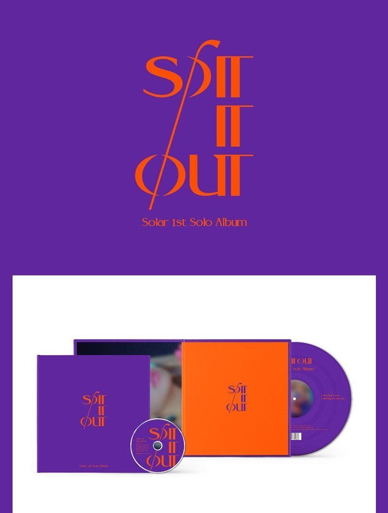 SOLAR - 1ST SINGLE ALBUM [SPIT IT OUT]