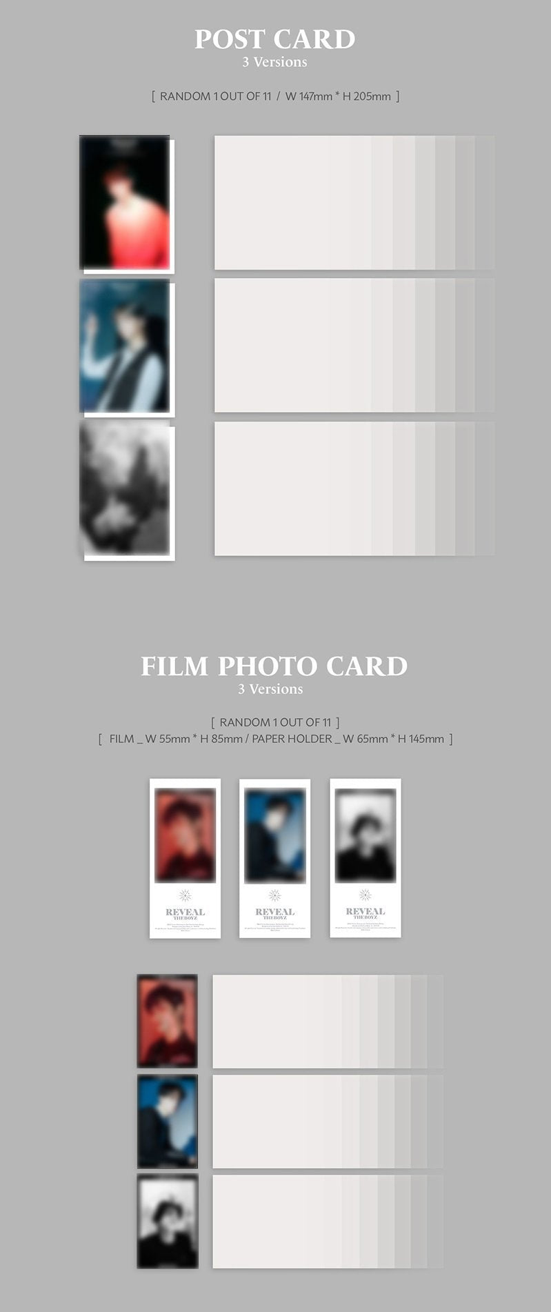 THE BOYZ - 1ST OFFICIAL ALBUM [REVEAL] (RANDOM)