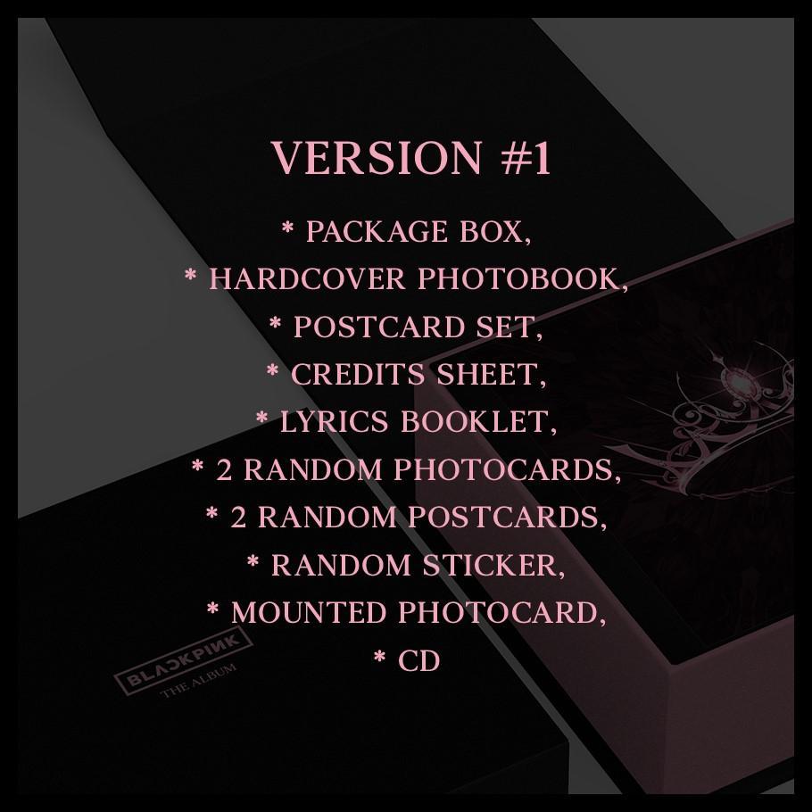 BLACKPINK - 1st FULL ALBUM [THE ALBUM]