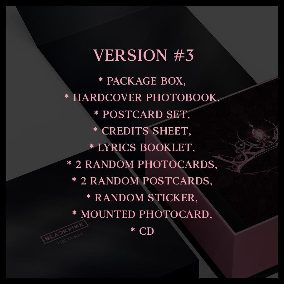 BLACKPINK - 1st FULL ALBUM [THE ALBUM]