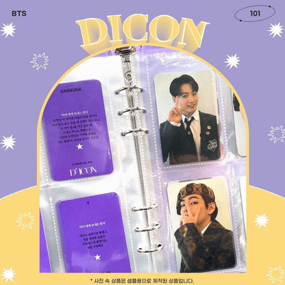 BTS DICON PHOTOCARD CUSTOM BOOK