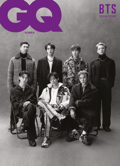 BTS X LV BY VOGUE GQ 2022 JANUARY ISSUE BTS SPECIAL EDITION