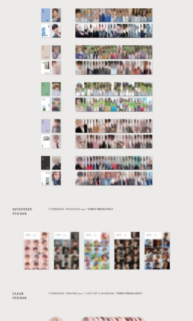 SEVENTEEN - 3RD FULL ALBUM [AN ODE] [RANDOM]