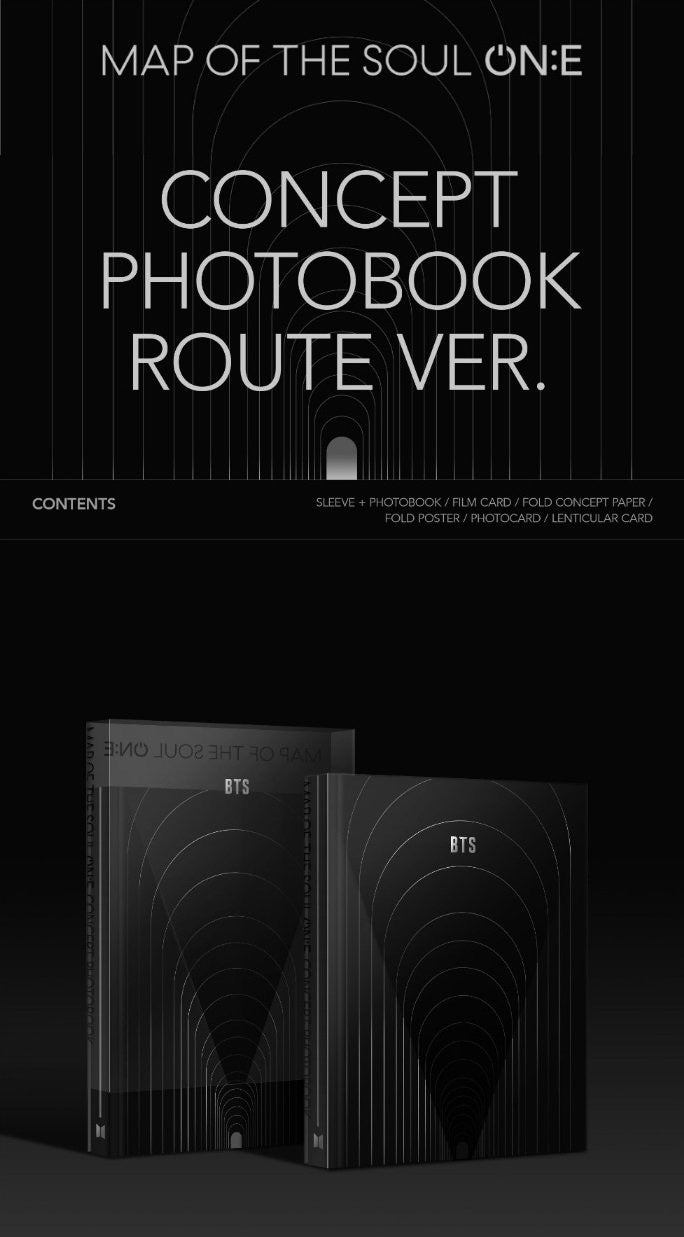 BTS - MAP OF THE SOUL ON:E CONCEPT PHOTO BOOK