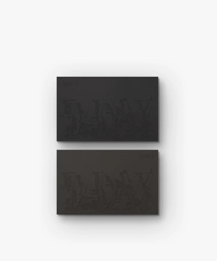 BTS SUGA - D-DAY 1ST SOLO ALBUM