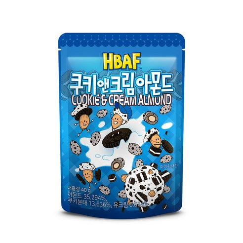 HBAF Cookies & Cream Almonds (바프 쿠키앤크림 아몬드)