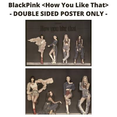 BLACKPINK HOW YOU LIKE THAT POSTER