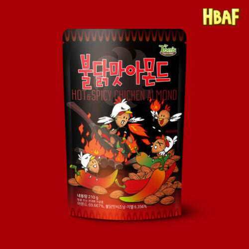 Hot & Spicy Chicken Buldak Almonds