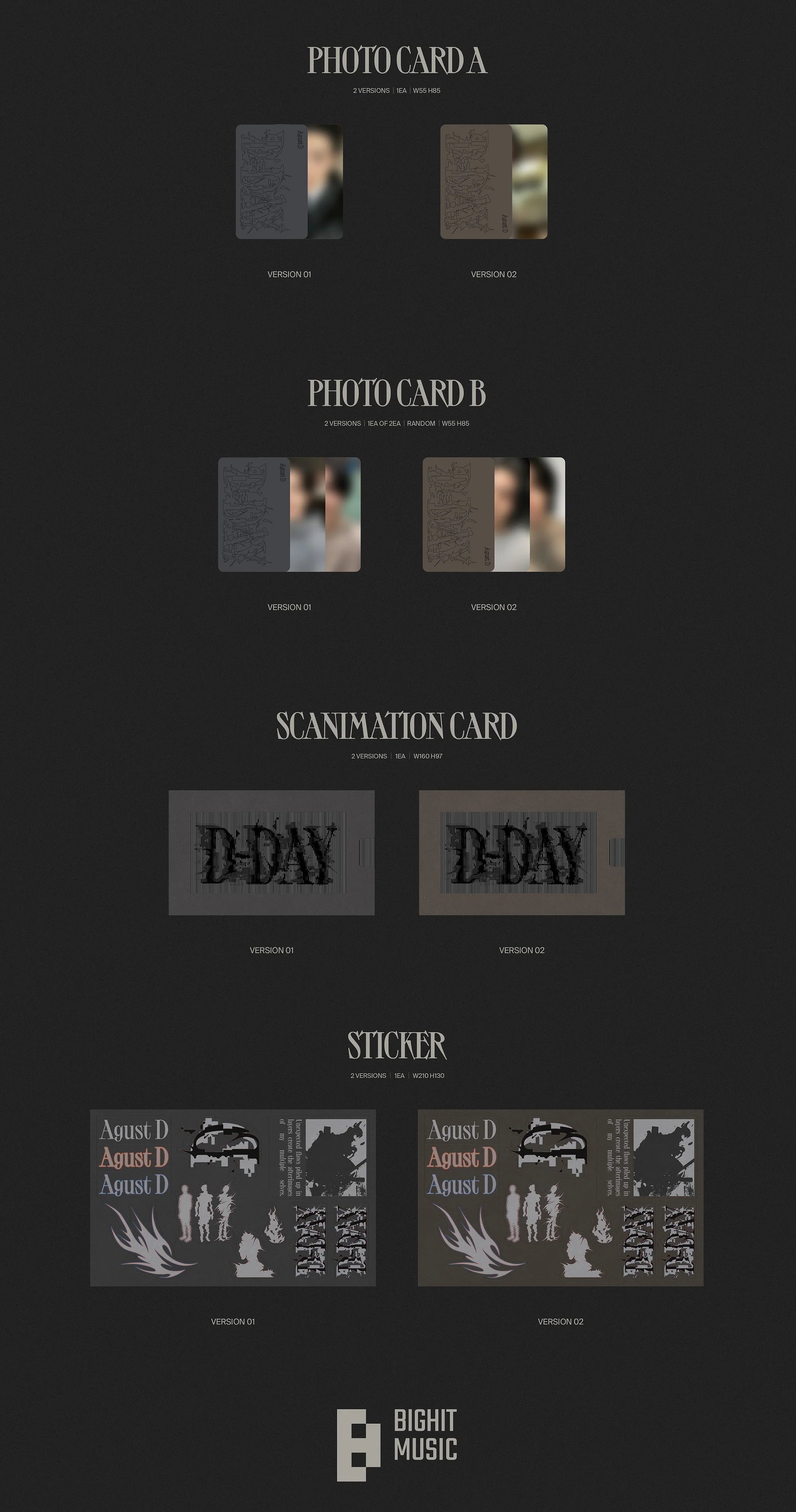 BTS SUGA - D-DAY 1ST SOLO ALBUM