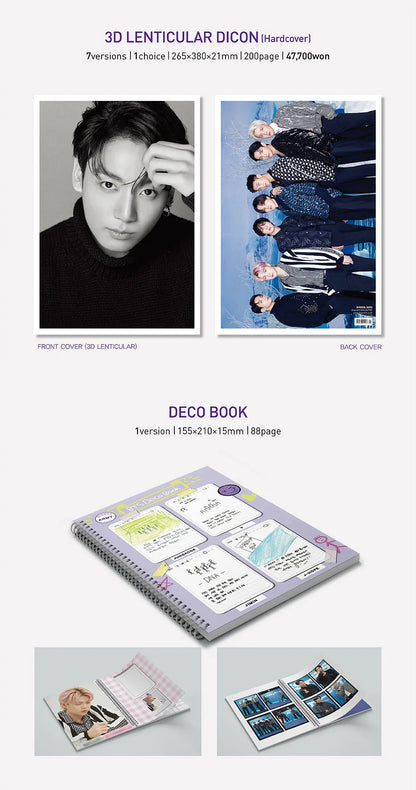 BTS - DICON DFESTA SPECIAL PHOTOBOOK 3D LENTICULAR COVER