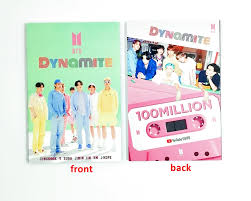 BTS DYNAMITE CONCEPT JOURNAL