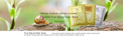 THE SAEM: Pure Natural Mask Sheet [Snail]