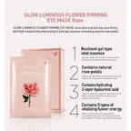 [JM SOLUTION] GLOW LUMINOUS FLOWER FIRMING MASK (1 sheet)