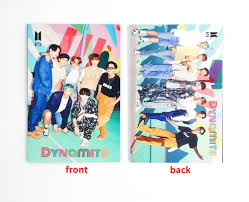 BTS DYNAMITE CONCEPT JOURNAL