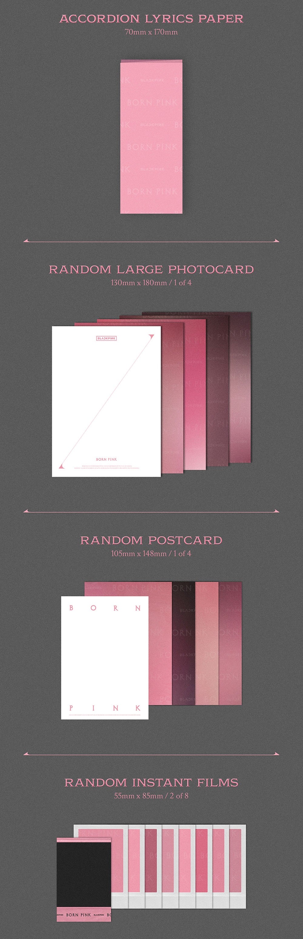BLACKPINK - 2ND FULL ALBUM BORN PINK BOX SET VER.
