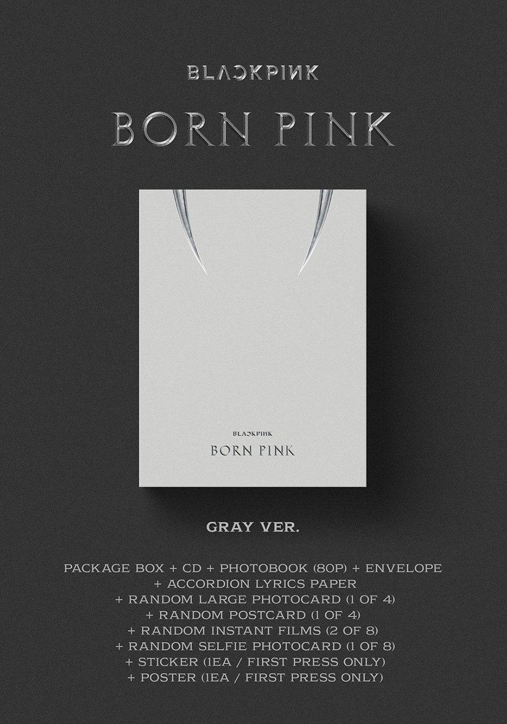 BLACKPINK - 2ND FULL ALBUM BORN PINK BOX SET VER.