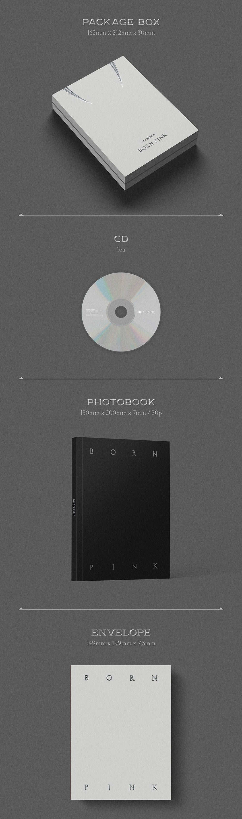 BLACKPINK - 2ND FULL ALBUM BORN PINK BOX SET VER.