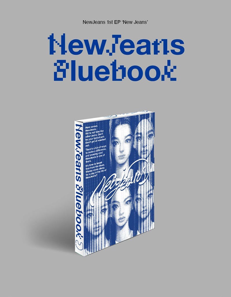 NEWJEANS - 1ST EP NEW JEANS (BLUEBOOK VER.)