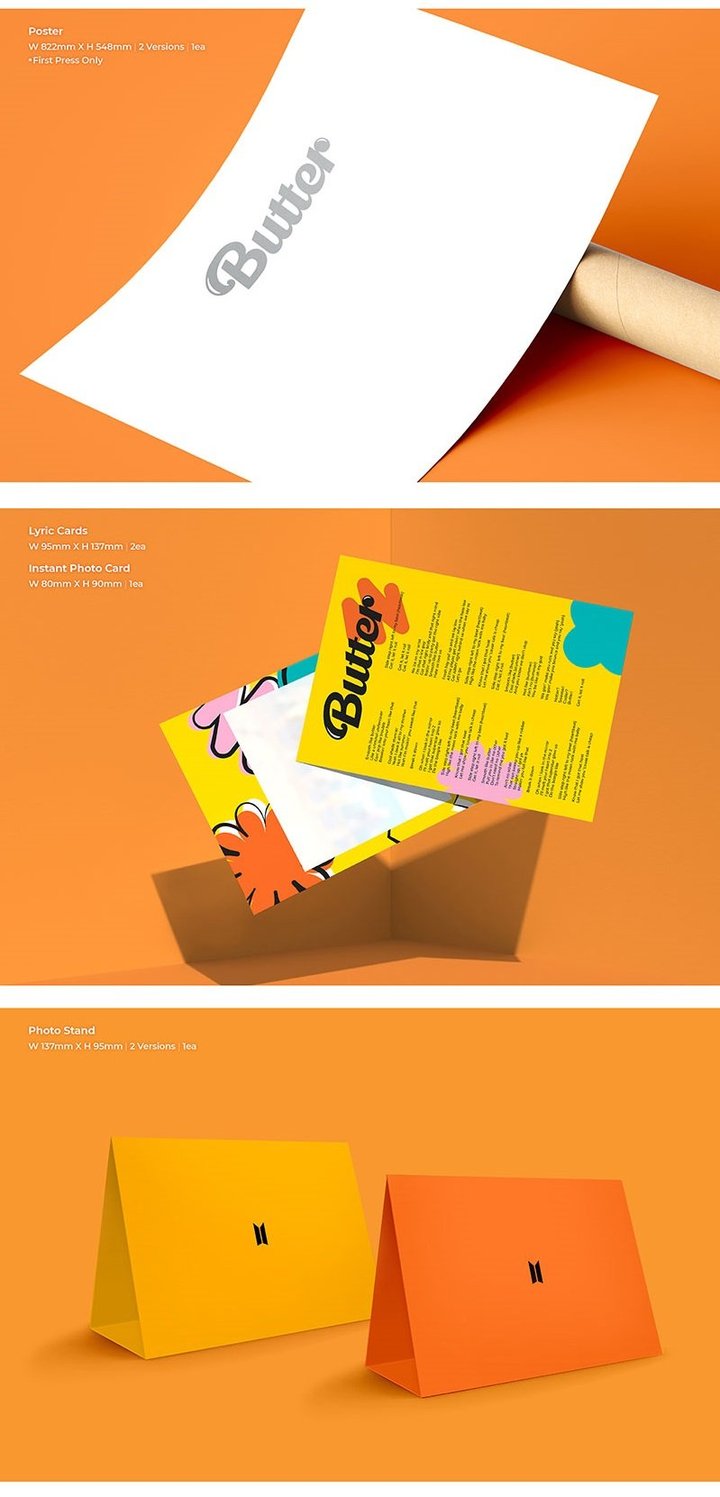 BTS - SINGLE ALBUM [BUTTER] [RANDOM]