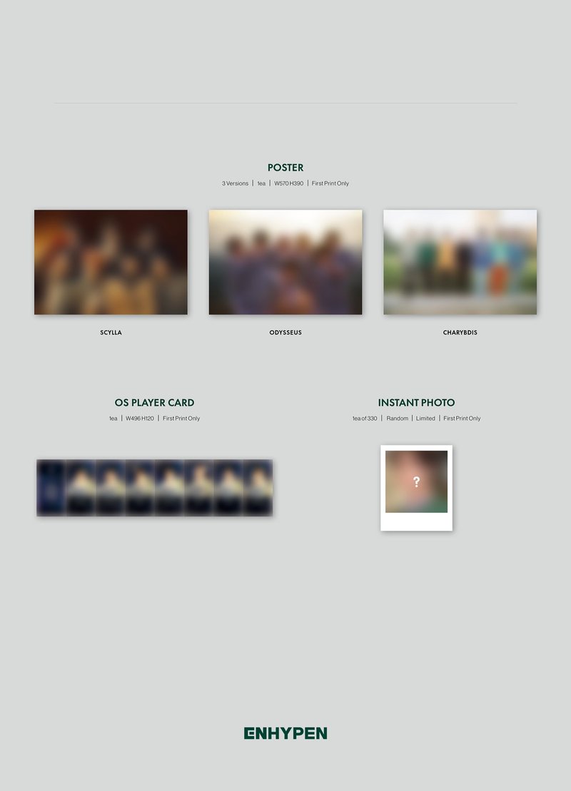 ENHYPEN - 1ST FULL ALBUM DIMENSION DILEMMA