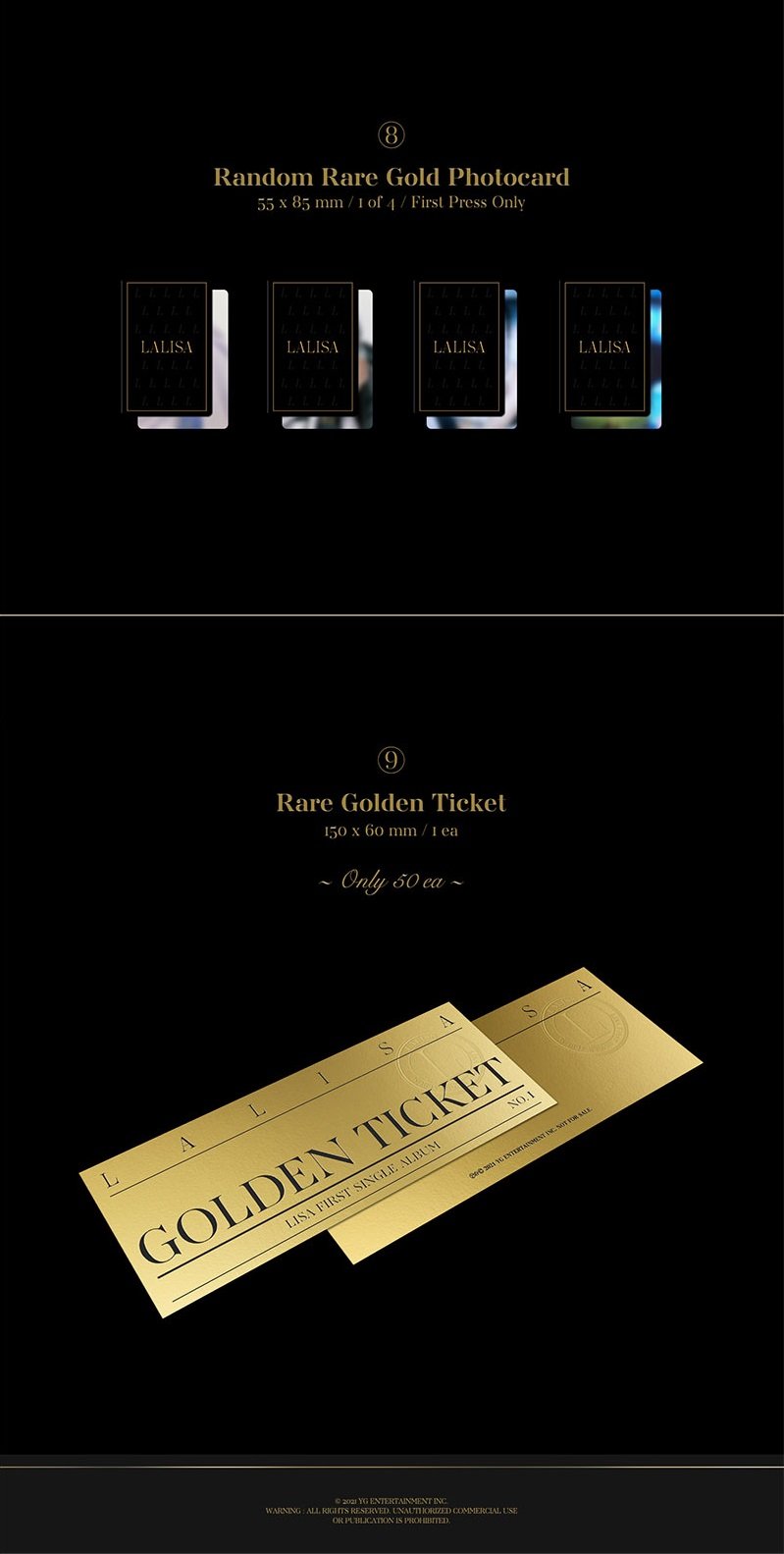 LISA - 1ST SINGLE ALBUM LALISA