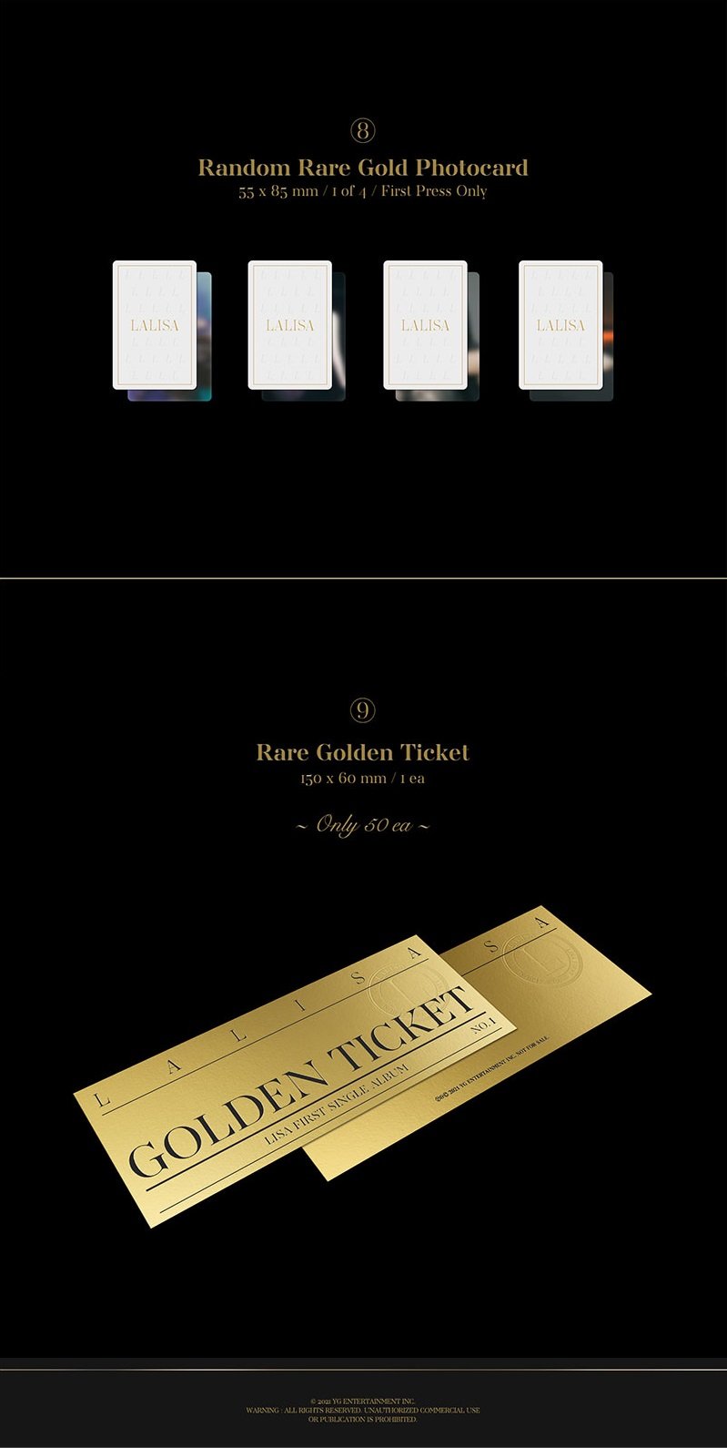 LISA - 1ST SINGLE ALBUM LALISA