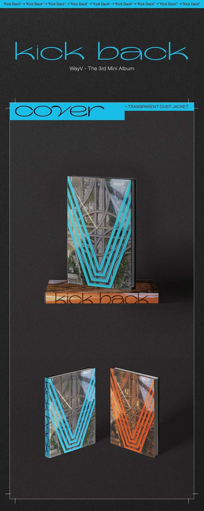 WAYV - 3RD MINI ALBUM [KICK BACK] (RANDOM)