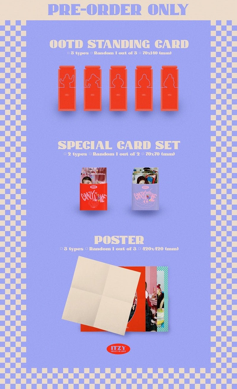 ITZY - THE 1ST ALBUM CRAZY IN LOVE (SPECIAL EDITION) PHOTOBOOK VERSION