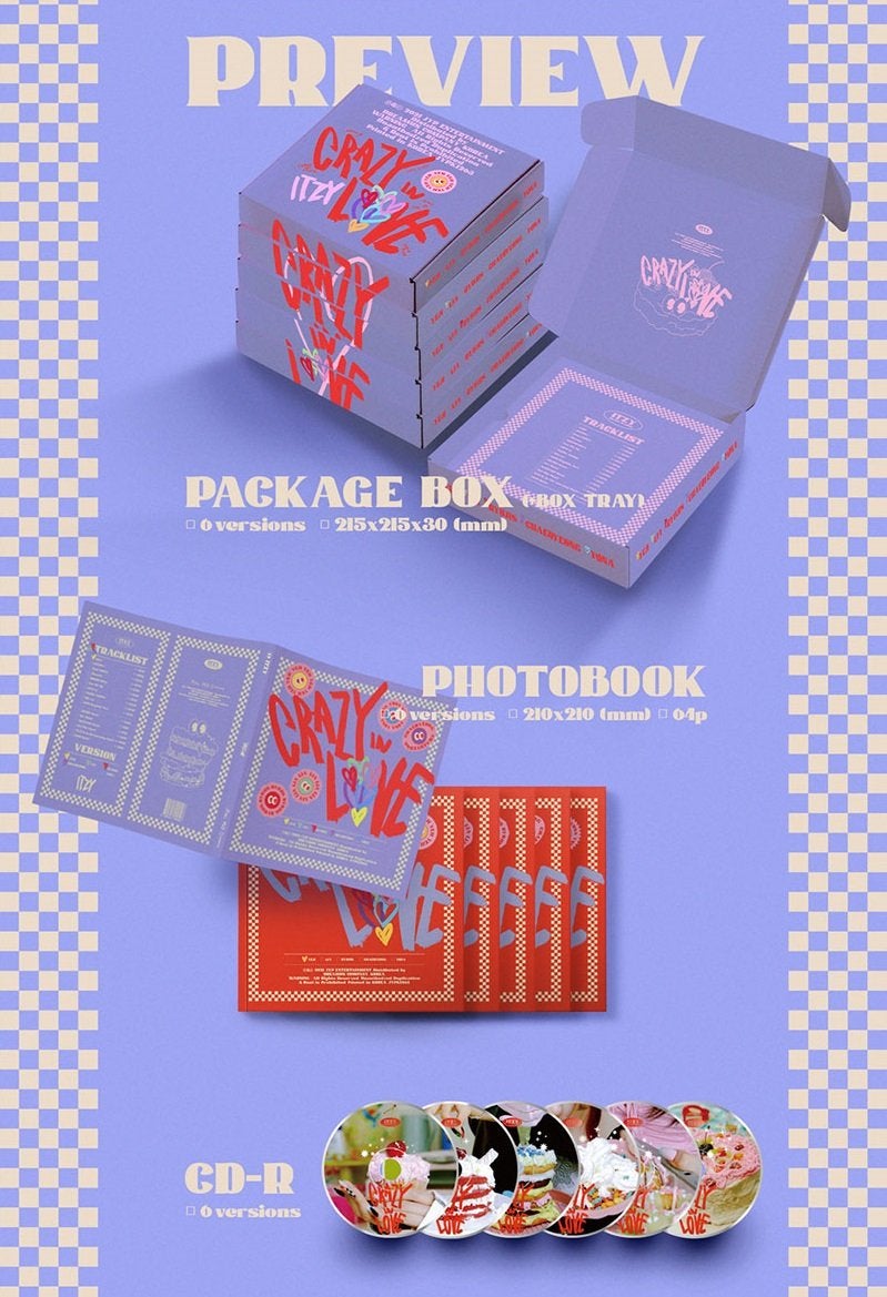 ITZY - THE 1ST ALBUM CRAZY IN LOVE (SPECIAL EDITION) PHOTOBOOK VERSION