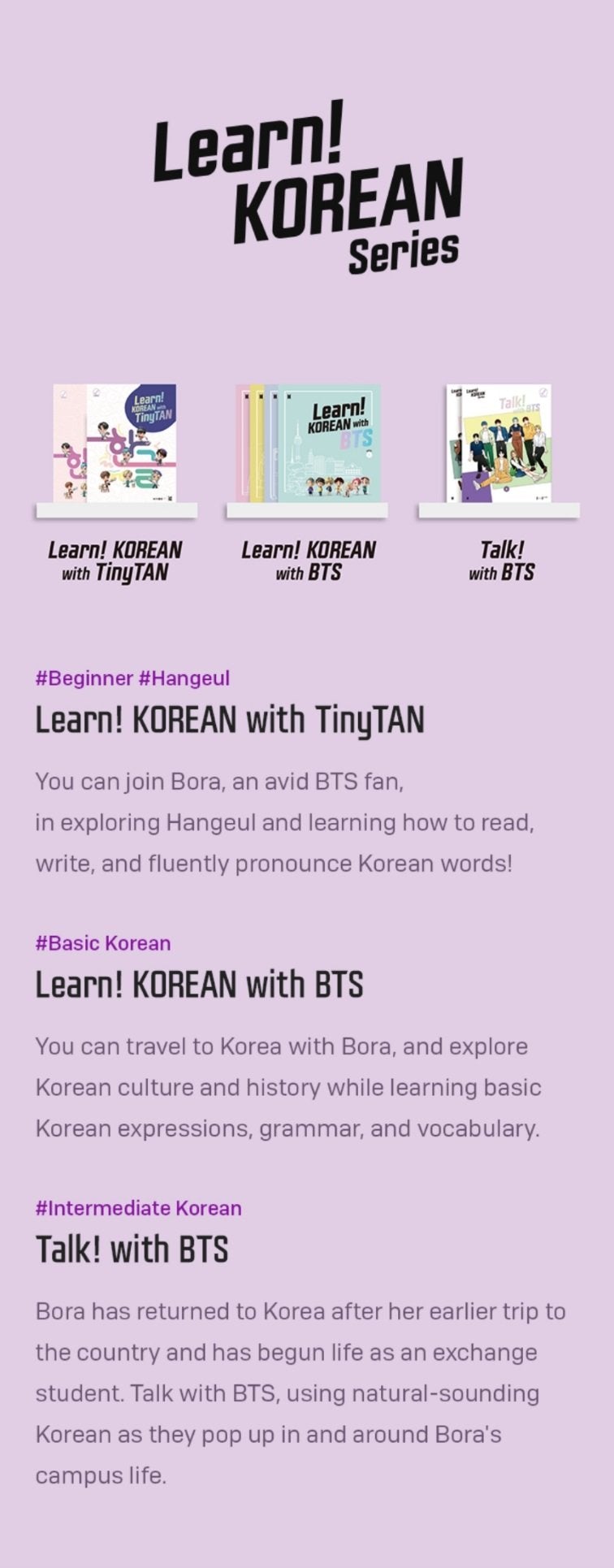 BTS - LEARN KOREAN SERIES TALK WITH BTS