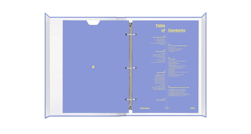 BTS MEMORIES OF 2021 DVD
